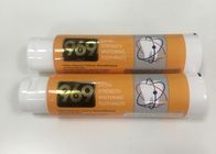 Beyazlatıcı Diş Macunu Plastik Büyük Kapaklı Kapaklı Lamine Tüpler Paketi, DIA40 * 138mm