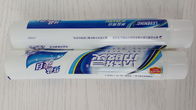 210g Büyük Çaplı Diş macunu Tüpü Şeffaf camlı plastik laminasyonlu ambalaj