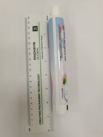 75 ml 5 katmanlı laminat diş macunu tüpü, 6.5 inç uzunluğunda ağız bakımı tüpü.