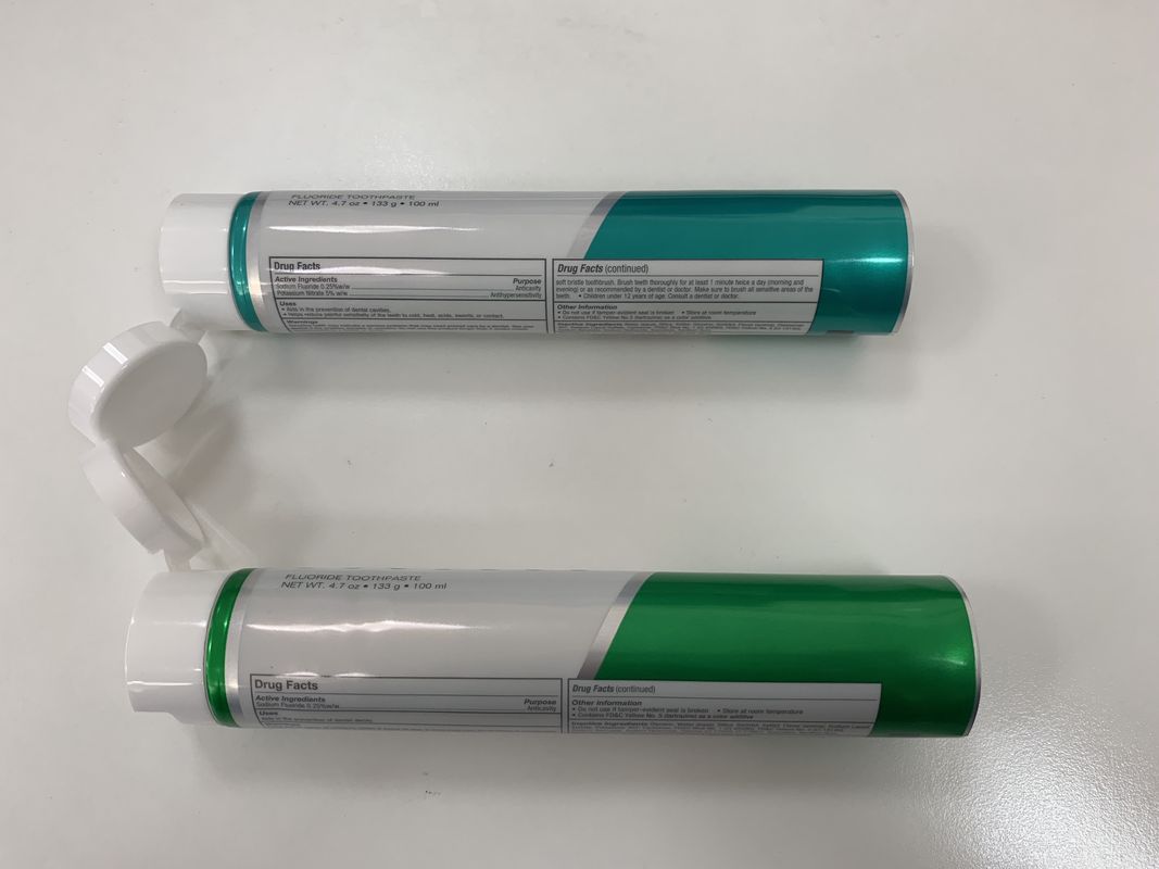 ISO 9001 Sertifikalı Offset CMYK 7 Renkli Baskılı ABL Laminat Tüpü Kozmetik Ambalajı için Pantone Eşleşmesi