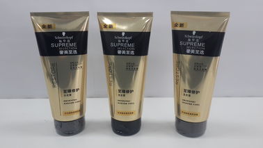 200ml Kaplama Alüminyum Lamine Kozmetik Ambalaj Boruları Sabit Flip On Cap 200ml