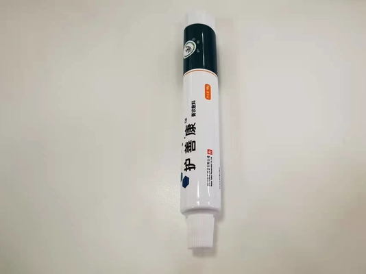 Ofset Baskı Yuvarlak Çap 25 * 155.6mm ABL Vidalı Kapaklı Farmasötik Tüp